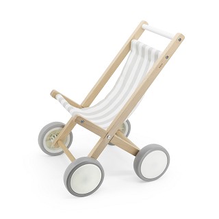Doll stroller - grey - Viga